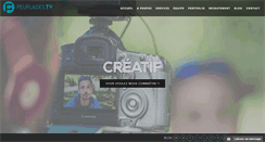 Desktop Screenshot of peuplades.tv